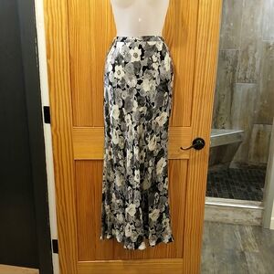 Vintage Betsey Johnson Maxi Satin Skirt